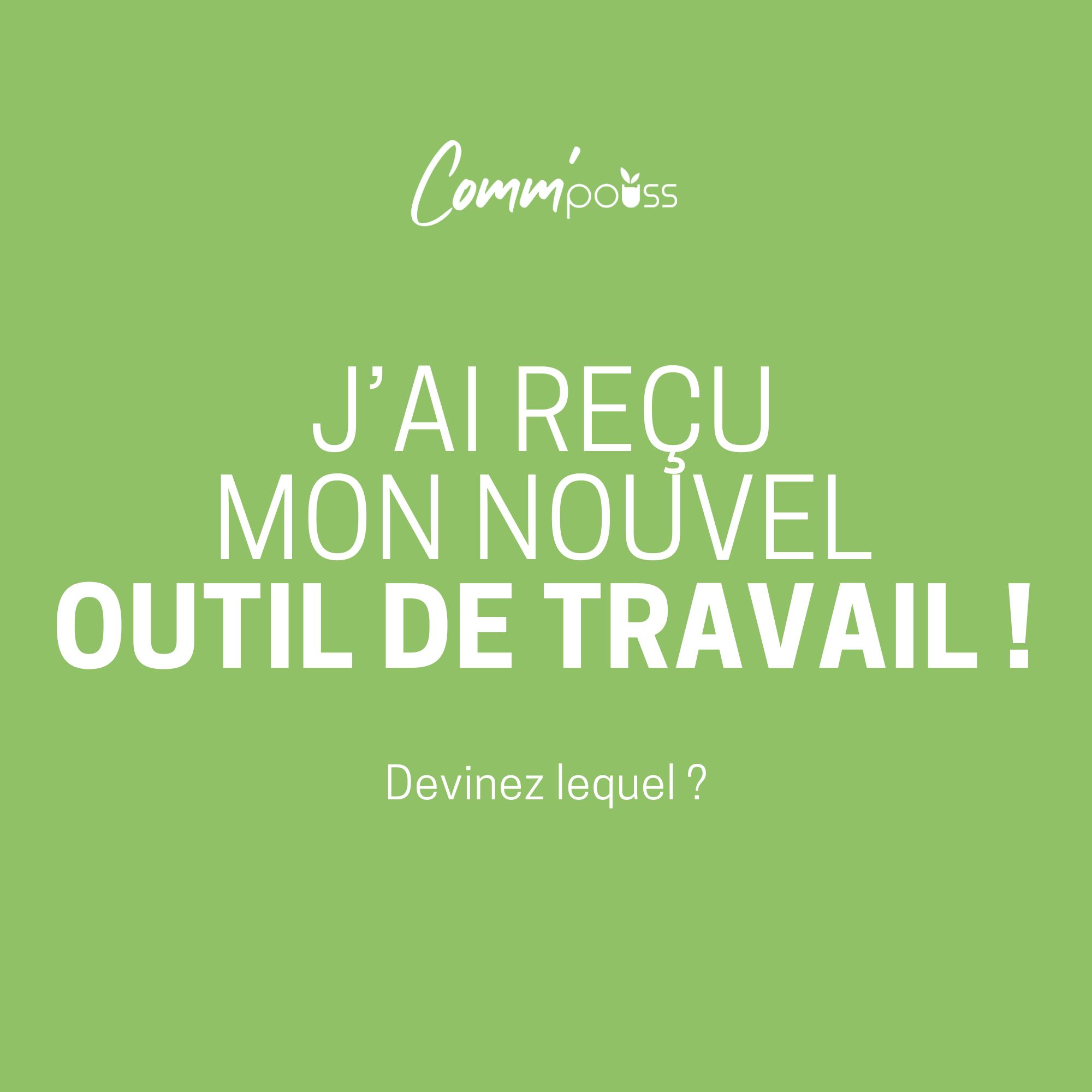 Lire la suite à propos de l’article J’ai reçu mon nouvel outil de travail !