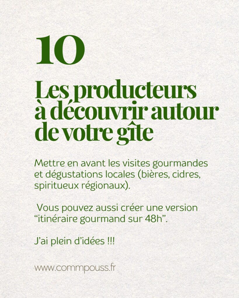 11 819x1024 10 idées de contenu pour les gîtes